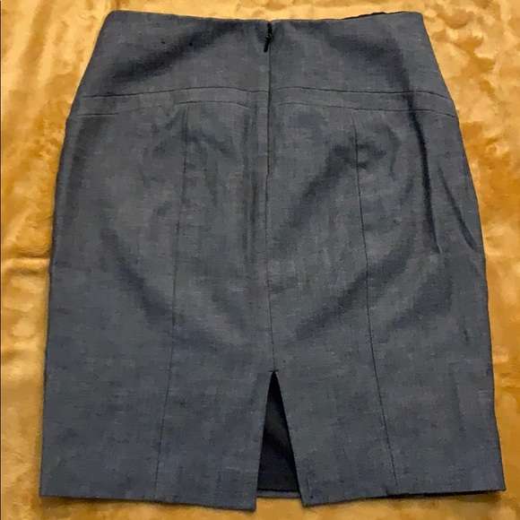 Express Grey Fitted Pencil Skirt - Picture 3 of 4